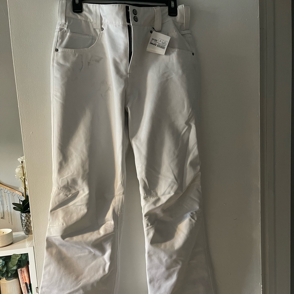 Zumiez Aperture Crystaline White Snowboard Pant